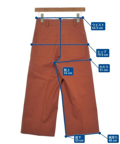 Hermes Cropped Pants Orange — view 9