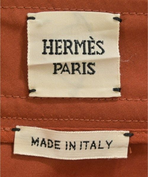 Hermes Cropped Pants Orange — view 3