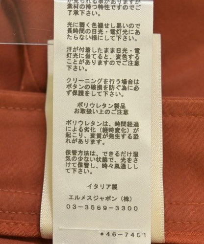 Hermes Cropped Pants Orange — view 6