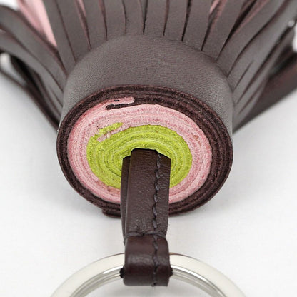 Hermes Carmen Tricolor Mauvecil Vest le Light Green Agneau Milo Bag Charm Key — view 5