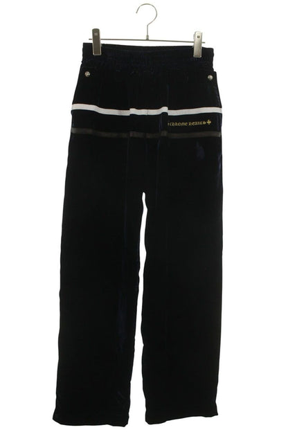 Chrome Hearts Velvet Tracksuit Pants Logo Embroidered Velour Track Long XS