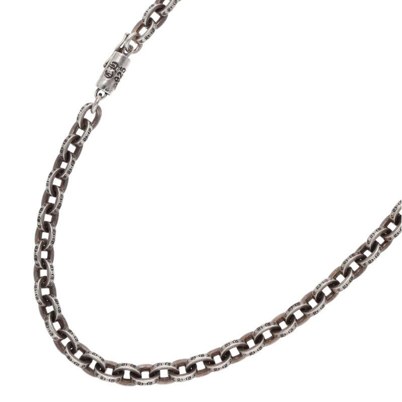 Chrome Hearts Paper Chain 18 Silver Necklace
