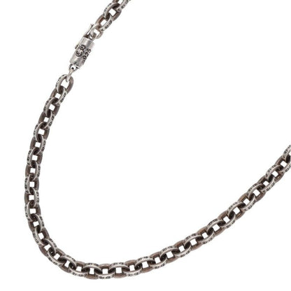 Chrome Hearts Paper Chain 18 Silver Necklace