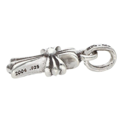 Chrome Hearts Crs Baby Fat Charm Silver Necklace Top — view 4