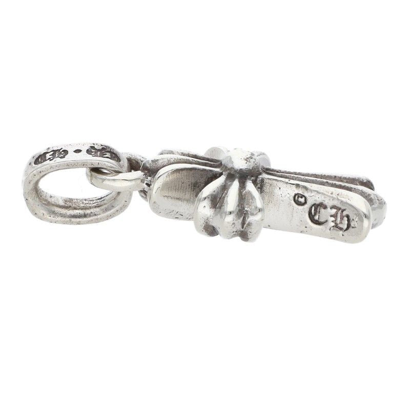 Chrome Hearts Crs Baby Fat Charm Silver Necklace Top — view 3