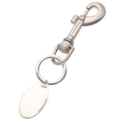 Tiffany & Co Supreme Oval Tag Keyring Tag Silver Key — view 2