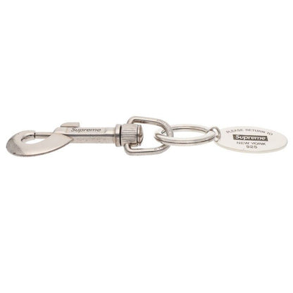 Tiffany & Co Supreme Oval Tag Keyring Tag Silver Key — view 4