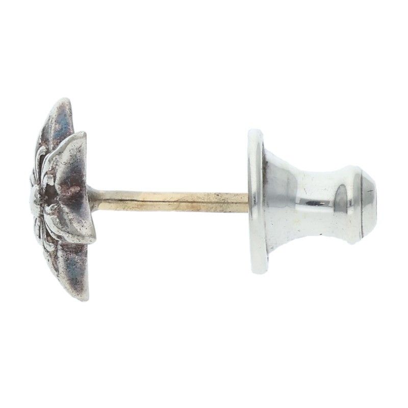 Chrome Hearts CO Star Stud Silver Earrings — view 3