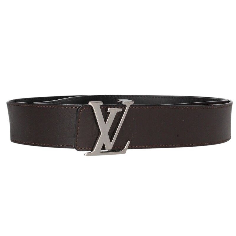 Louis Vuitton Ceinture Logo Buckle Reversible Leather Belt — view 3
