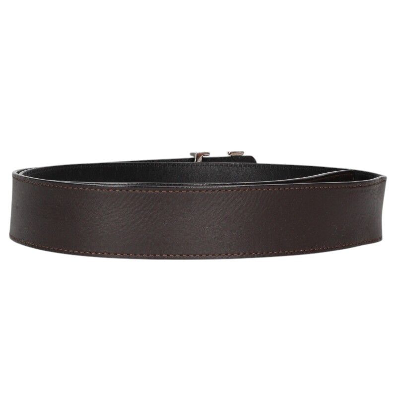 Louis Vuitton Ceinture Logo Buckle Reversible Leather Belt — view 4