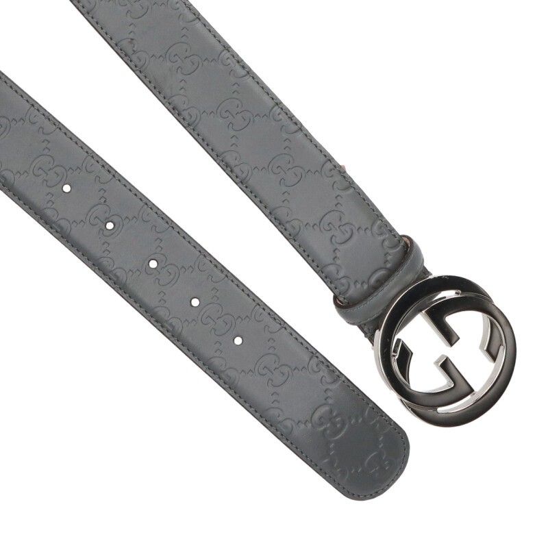 Gucci Interlocking Belt 85 — view 3