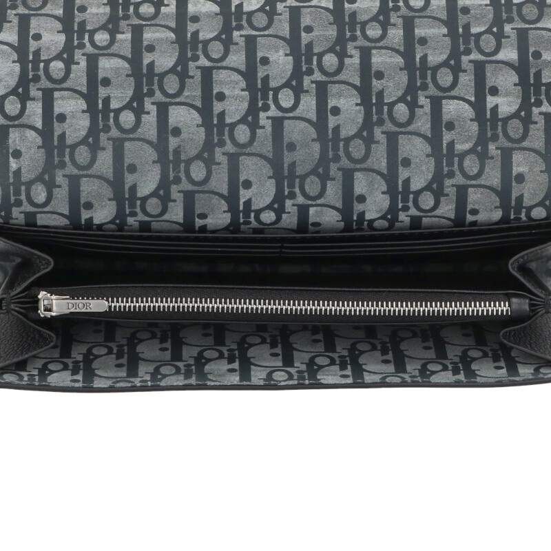 Dior Long Flap Wallet Leather — view 3