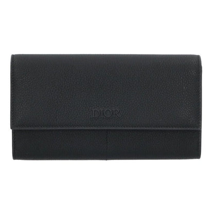 Dior Long Flap Wallet Leather