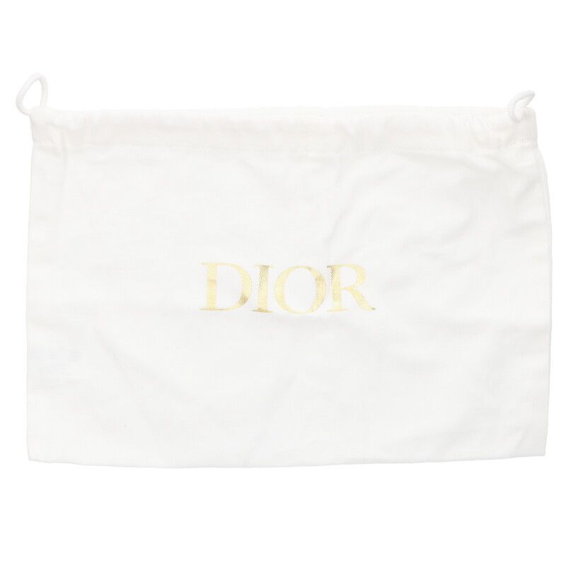 Dior Caro Heart Leather Chain Pouch — view 5