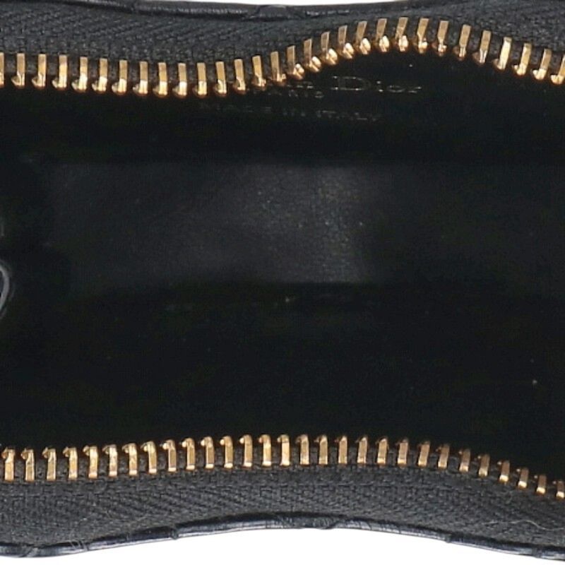 Dior Caro Heart Leather Chain Pouch — view 3