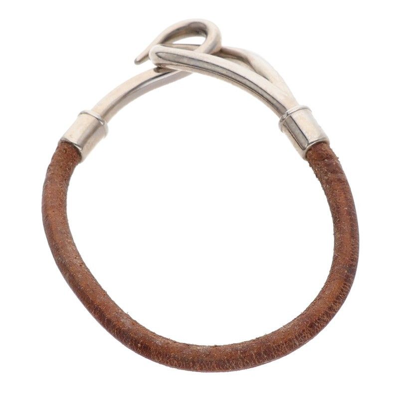 Hermes Jumbo Leather Choker Bracelet — view 2