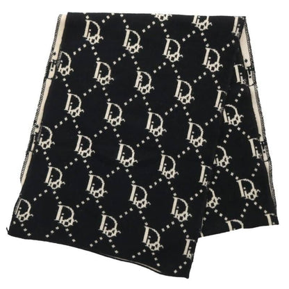 Dior Trotter Pattern Wool Scarf