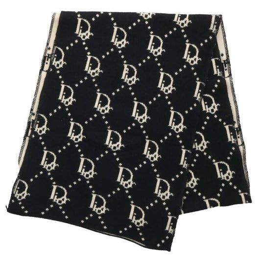 Dior Trotter Pattern Wool Scarf