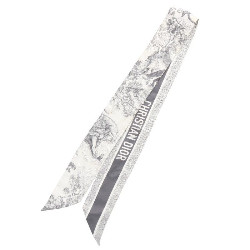 Dior Mitzah Silk Twilly Scarf — view 2