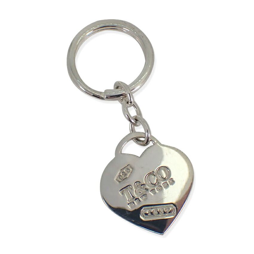 Tiffany & Co 925 Heart Tagged Key