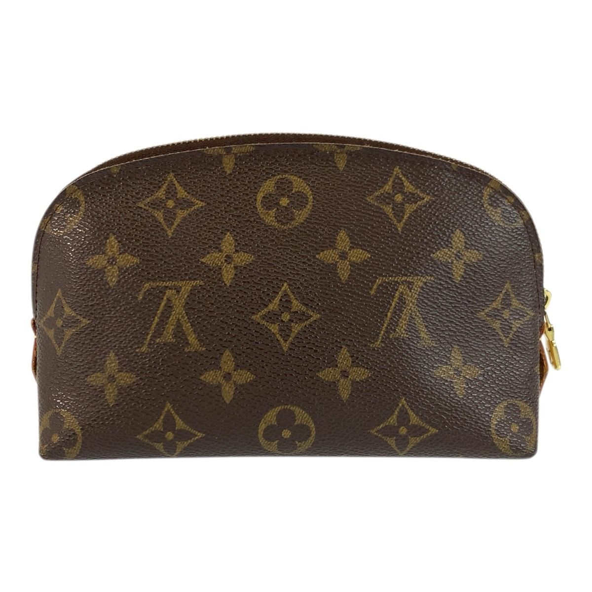 Louis Vuitton Monogram Pochette Cosmetic PM Brown Pouch Makeup — view 2