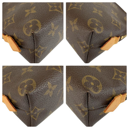 Louis Vuitton Monogram Pochette Cosmetic PM Brown Pouch Makeup — view 4