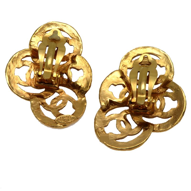 Chanel Earrings 23 Silver — view 2