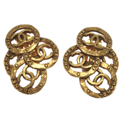Chanel Earrings 23 Silver