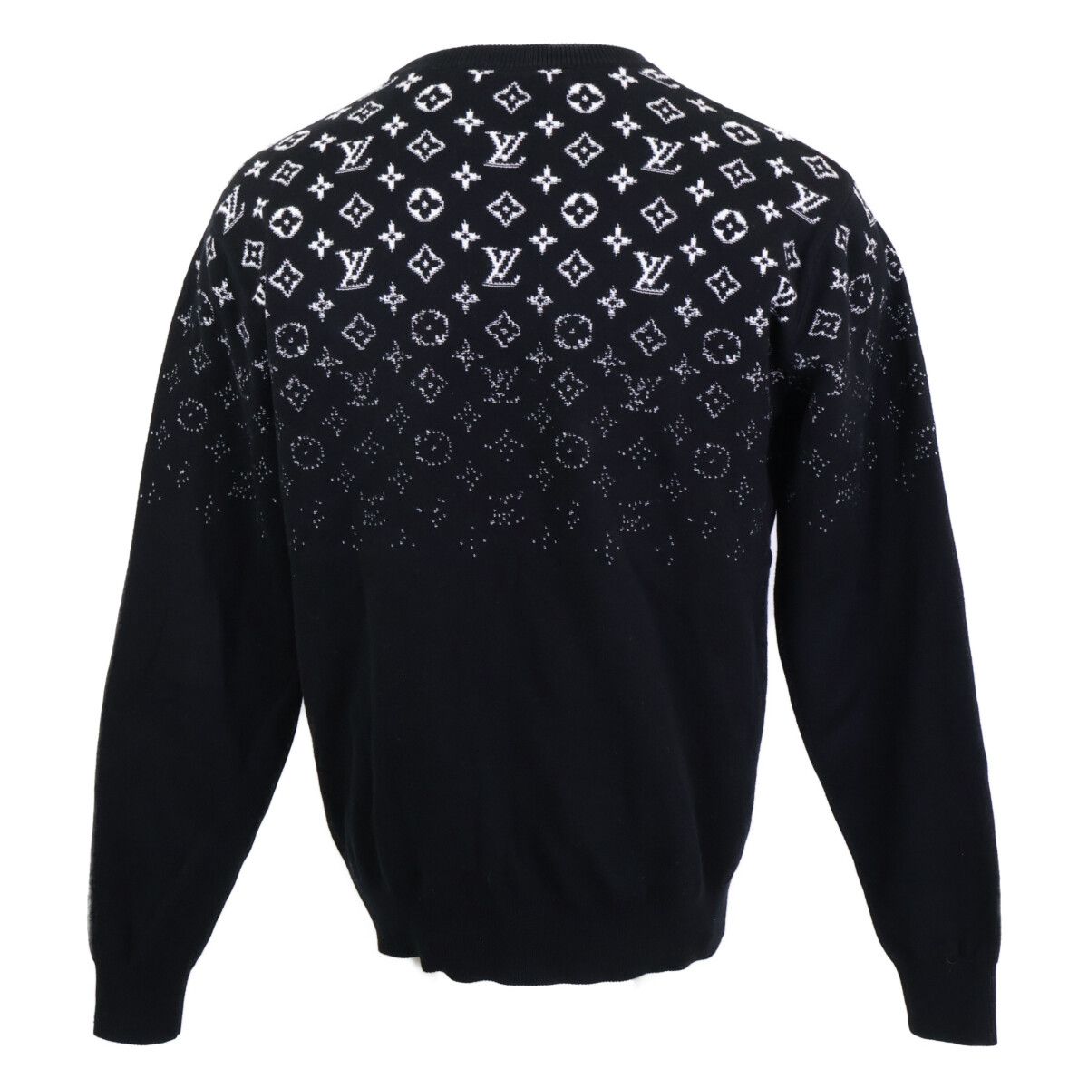 Louis Vuitton Uso Gradient Cotton Crew Neck Knit Sweater XS — view 3