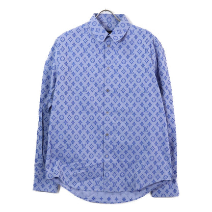 Louis Vuitton Monogram Chambray Long Sleeve Shirt XL