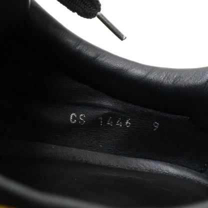 Dolce & Gabbana Black Orange Capri Rabbit Fur Sneakers — view 7