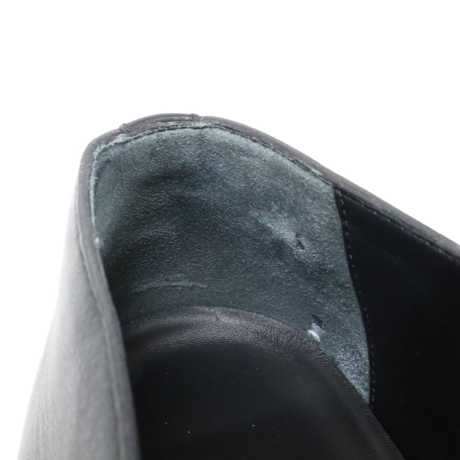 Hermes Black Julian Moccasins Leather Slip on Sneakers — view 8