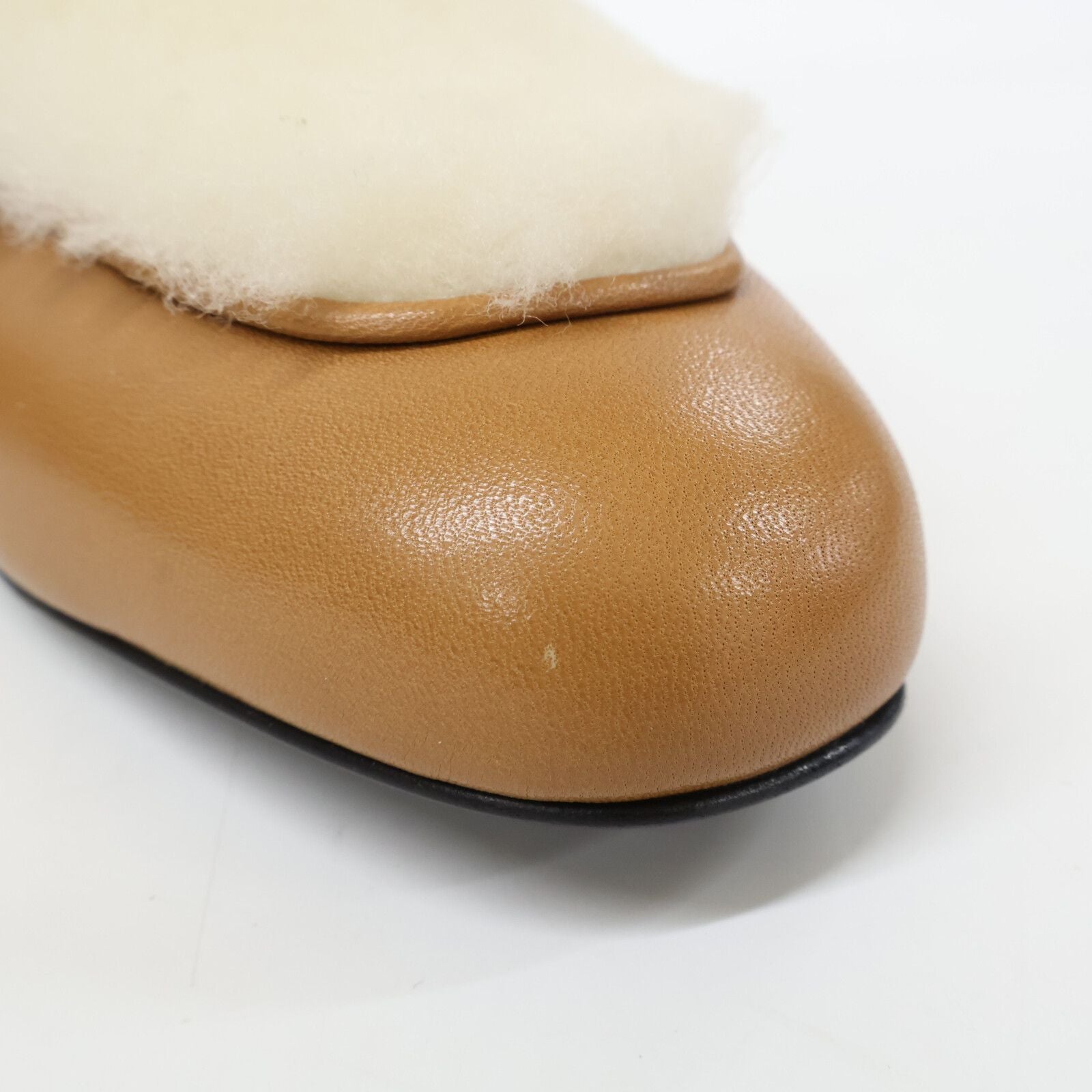 Hermes Leather Oz Kelly Mules — view 7