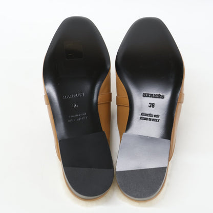 Hermes Leather Oz Kelly Mules — view 6