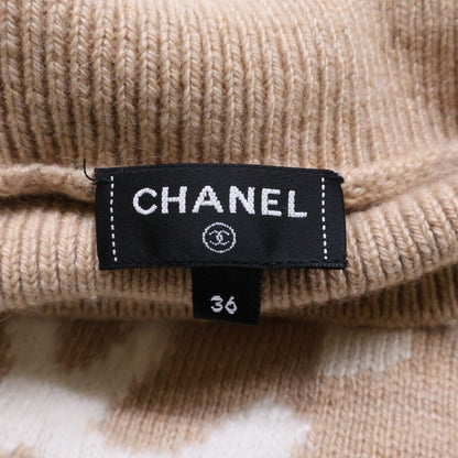 Chanel CC Logo High Neck Knit Sweater 36 — view 4