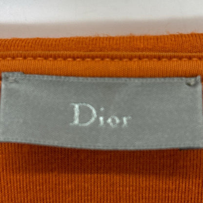 Dior Homme Khaki Orange Zip Up Sweatshirt Hoodie — view 4