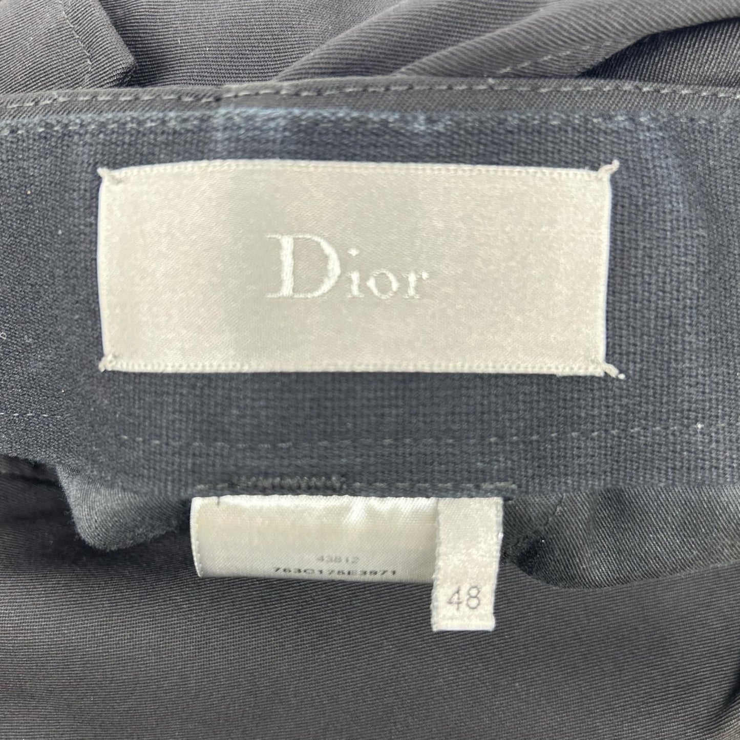 Dior Homme Black Side Stripe Cropped Pants 48 — view 3
