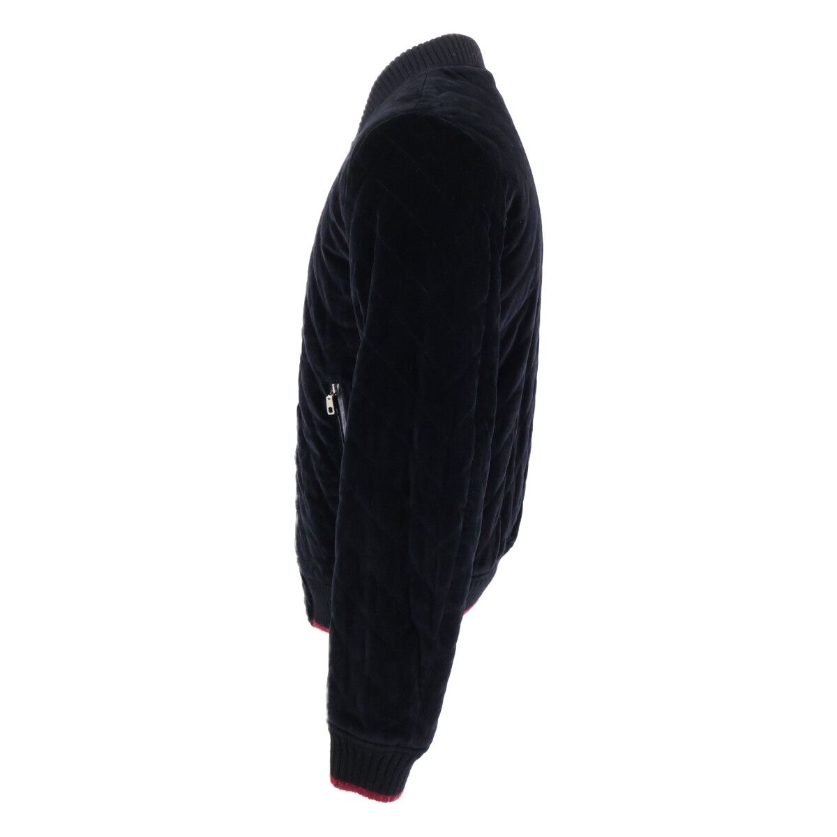 Dolce & Gabbana Velour Quilted Padded Jacket 44 — view 2