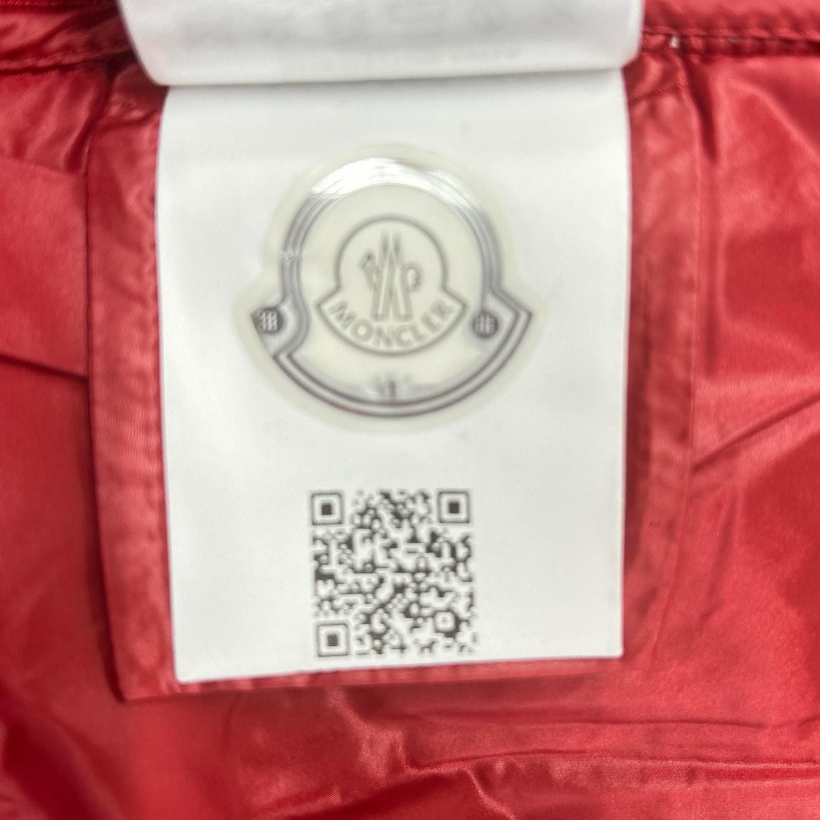 Moncler Down Jacket Cut Replacement Tricot Cardigan Zip Up Knit XS — view 7