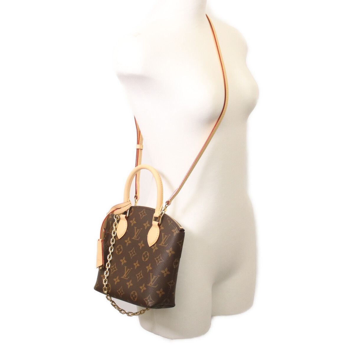 Louis Vuitton Monogram Lockit BB Handbag — view 9