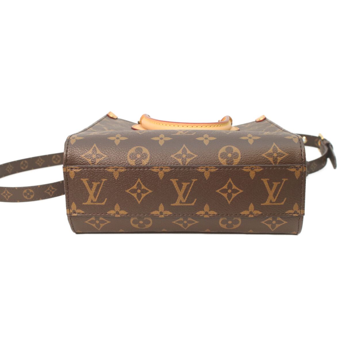 Louis Vuitton Monogram Sac Plat BB Handbag — view 5