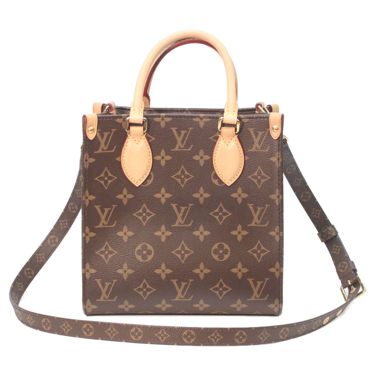 Louis Vuitton Monogram Sac Plat BB Handbag