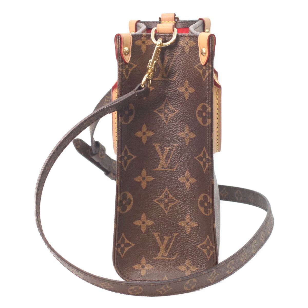 Louis Vuitton Monogram Sac Plat BB Handbag — view 4