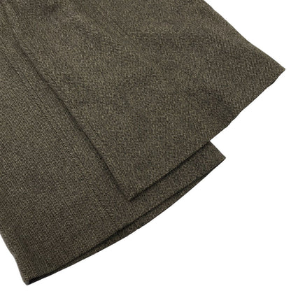 Gucci Herringbone Gilet Vest &GG Pants Set Gray 36 38 — view 9