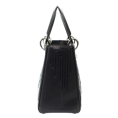Dior Lady Black Patent Leather Bag — view 3