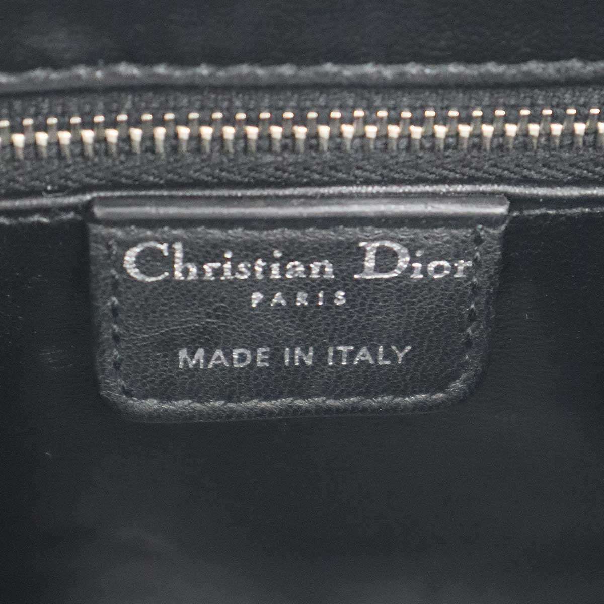 Dior Lady Black Patent Leather Bag — view 5