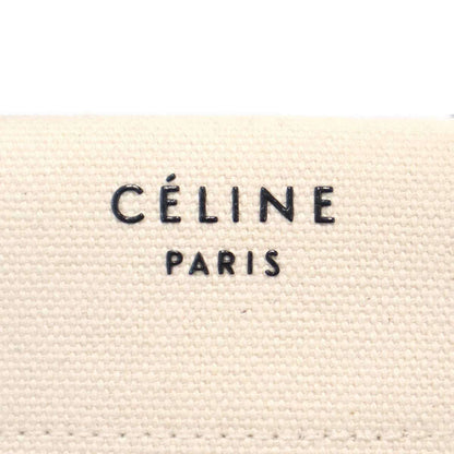Celine Luggage Phantom Canvas Tote Ivory — view 5