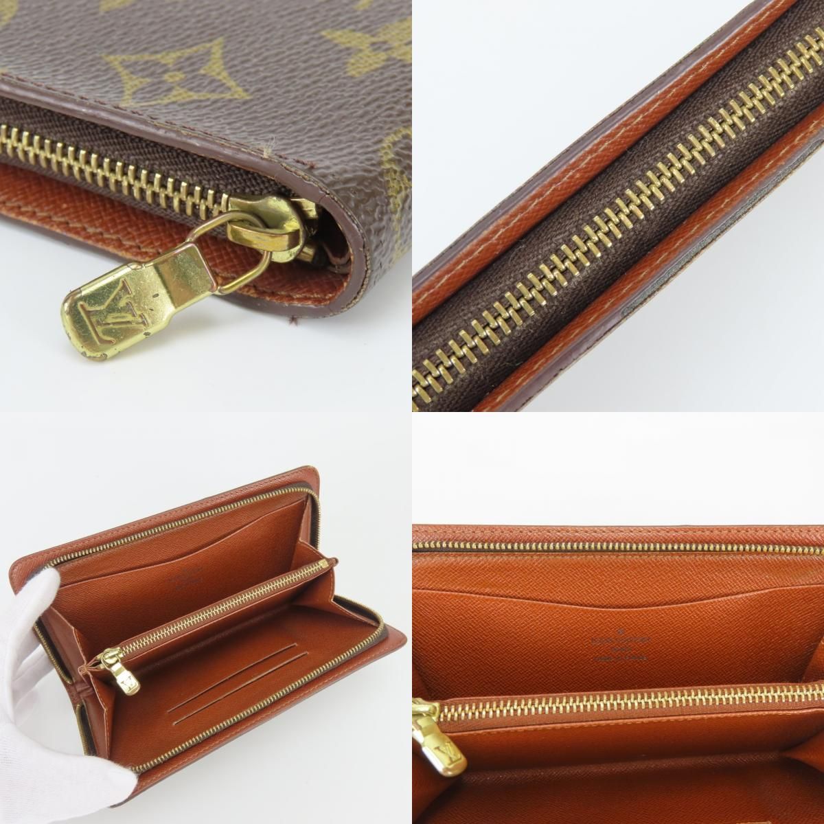 Louis Vuitton Wallet Porte-Monnaie Sip Monogram Brown Standard — view 5