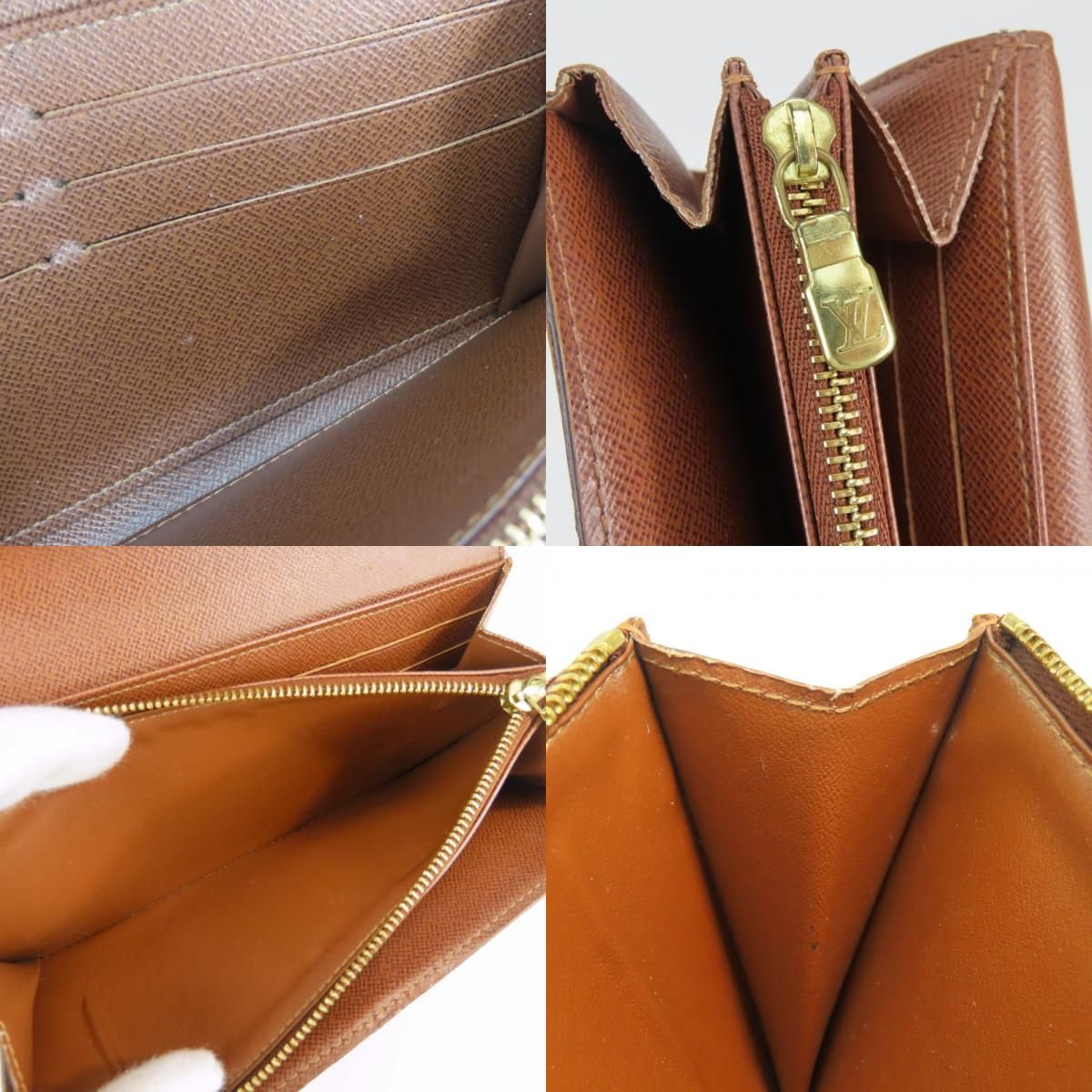 Louis Vuitton Wallet Portefeuille Sarah Monogram Brown Standard Bifold — view 8
