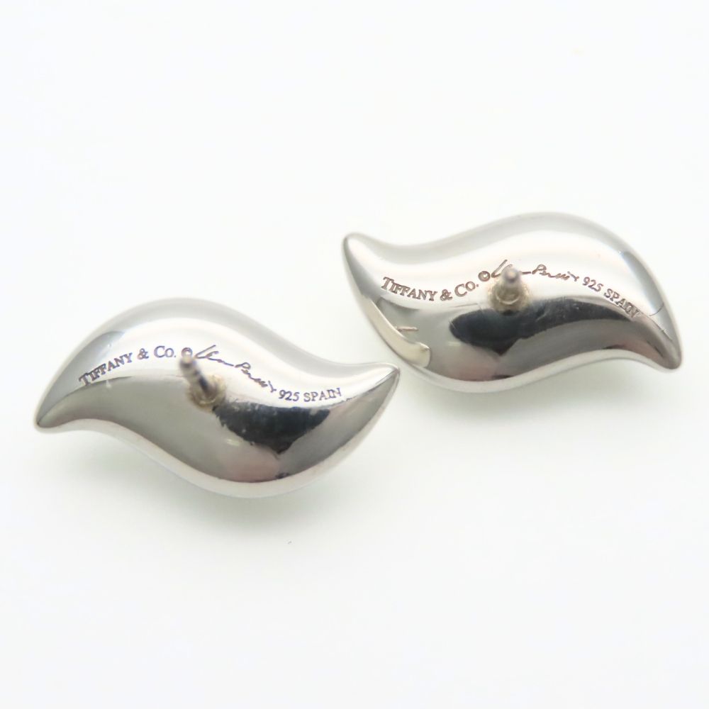 Tiffany & Co Earrings 925 Sterling Silver Elsa Peretti — view 6